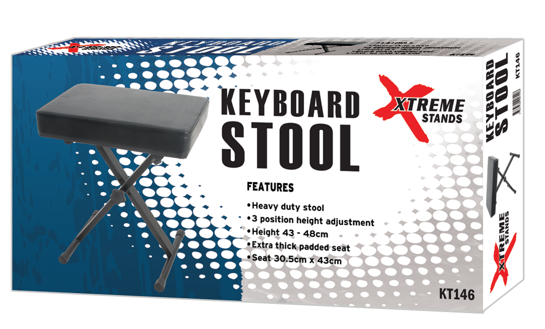 XTREME | KT146 | Keyboard Stool XTREME | KT146 | Keyboard Stool